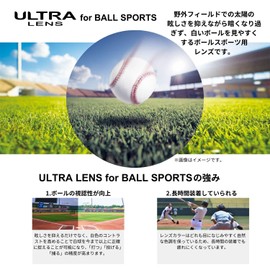 Swans SPRINGBOK SPB-0018 MBK Sports Sunglasses, High Visibility Lens, Ultra Straight Smoke, Baseball, High School Baseball, Golf, Tennis, Running