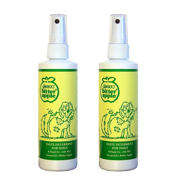 Grannick's Bitter Apple Taste Deterrent for Dogs 8oz - 2