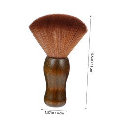 Baluue Ergonomic Handheld Barber Shop Brush for Broken Hair Removal Hair Salon Reusable and Easy to Use