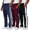 Real Essentials 3 Pack: Men's Tech Fleece Athletic Casual Open