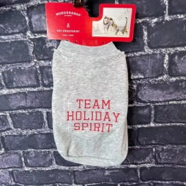 Wondershop SMALL Upto 20 Lbs "Team Holiday Spirit" Family Dog Cat Pajama
