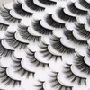 20 Pair Natural Eyelashes Fluffy Cross Fibre 3D False Eyelashes