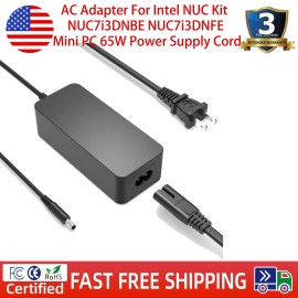 Zhazpor AC Adapter For Minisforum UM773 Lite UM773 SE NAB5 Mini PC Charger Power Cord US