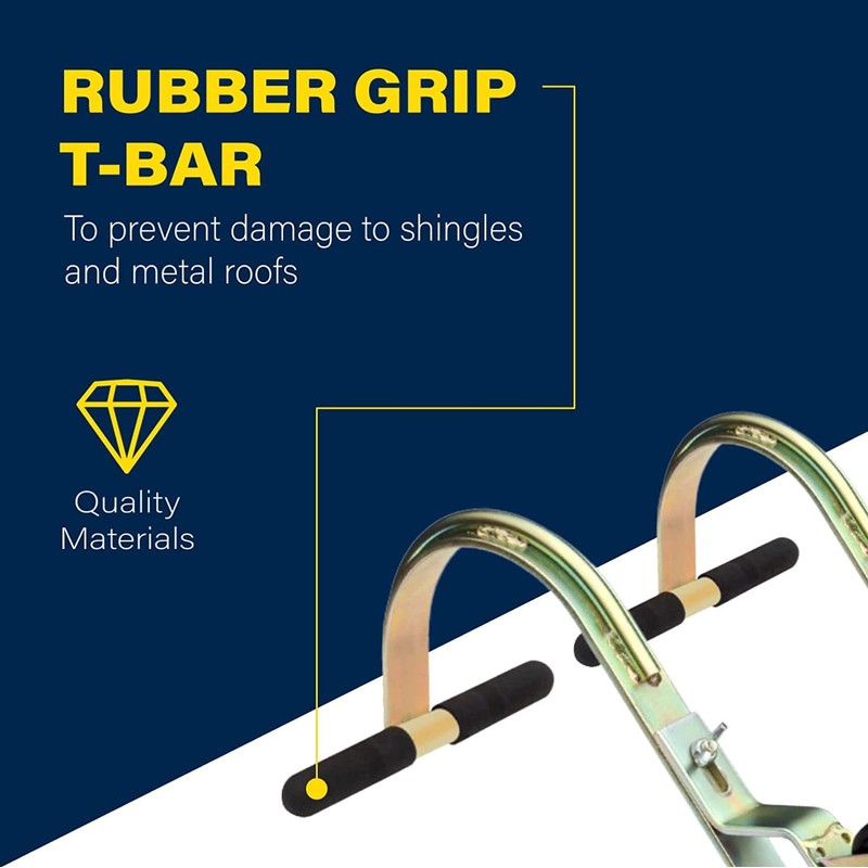 Tie Down 2-Pack Heavy Duty Zinc Plated Steel Ladder Roof