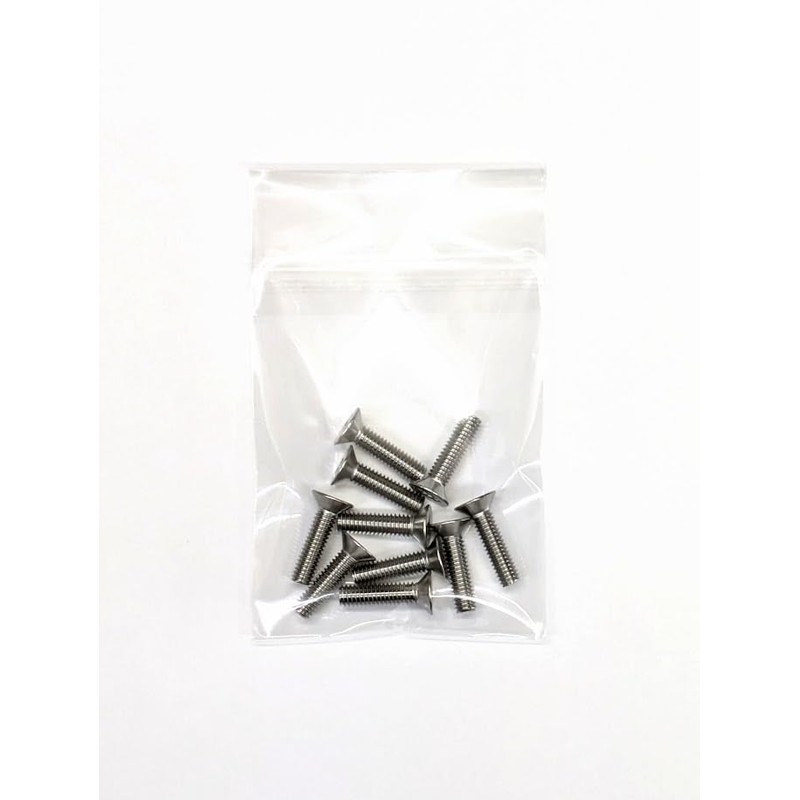 [M4 x 16] Stainless Steel Pan Head Small Screws (10