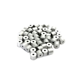 Aluminum Swage Stop for 1/16" Wire Rope Cable - Aluminum Cable Stop Sleeve for 1/16 Inch Wire Rope Swage Clip Aluminum Cable Crimp Sleeves Cable Stops 1/16" Aluminum Swage Sleeves (200)