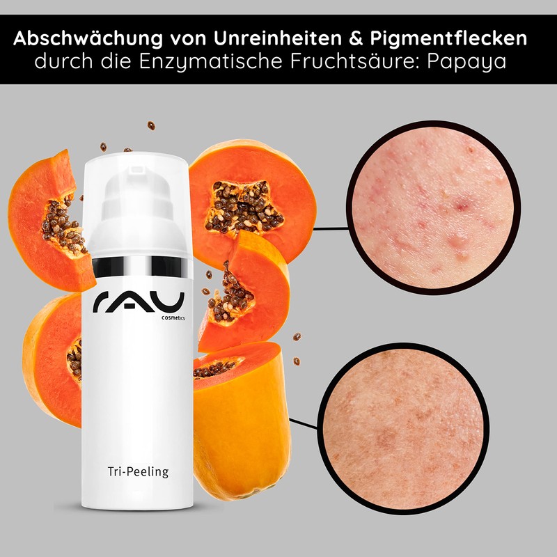 RAU Tri-Peeling 50 ml - Fruit Acid Peel and enzyme