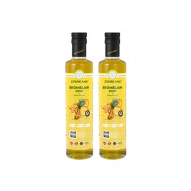 zhre ana Zhre Ana Bromelain sirup - Coenzym Q10 - Natrlicher Ananas Extrakt - Natrliche Untersttzung - Vegan