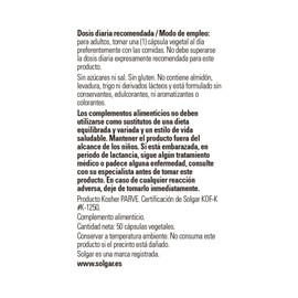 SOLGAR Solgar Vitamin E with Yeast Free Selenium - Supports Immune System & Metabolism - Protects Against Oxidative Stress - Daily Health Supplement - For Hair and Nails - Vegetable Capsules - Pack of 50