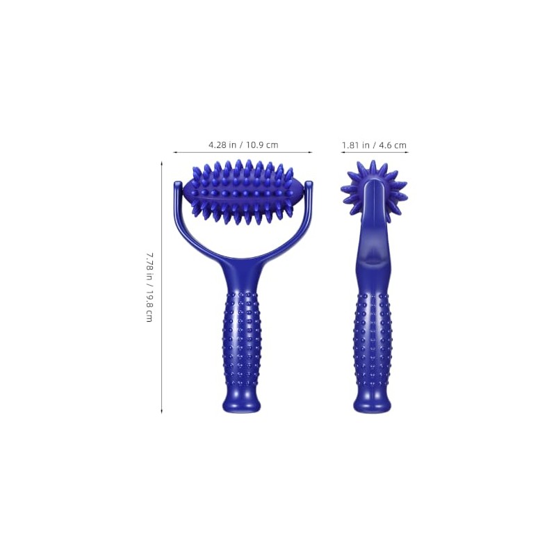Healvian Rodillo Muscular De Mano Con Diseño De Mango Ergonómico