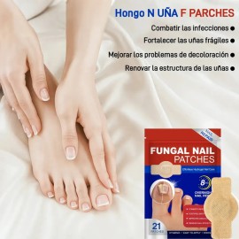 Culdsnia Parches Para Uñas Fúngicos De Parches 42 Pcs / 2 Caja, Mejora La Superficie Cuidado y reparación De Las Uñas Repara Dañadas