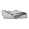 Sweet Dreams Bassinet Cotton Fleece Blanket, Grey