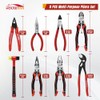 8 PCS Pliers Set with Case for DIY & Home