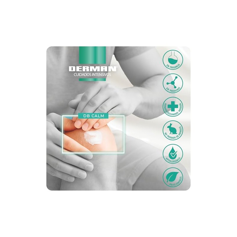 Derman DB Calm Crema Corporal │ Urea-D 10% + Ácido