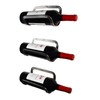 Mango Steam Wall Mounted Wine Rack, Set of 3, Silver