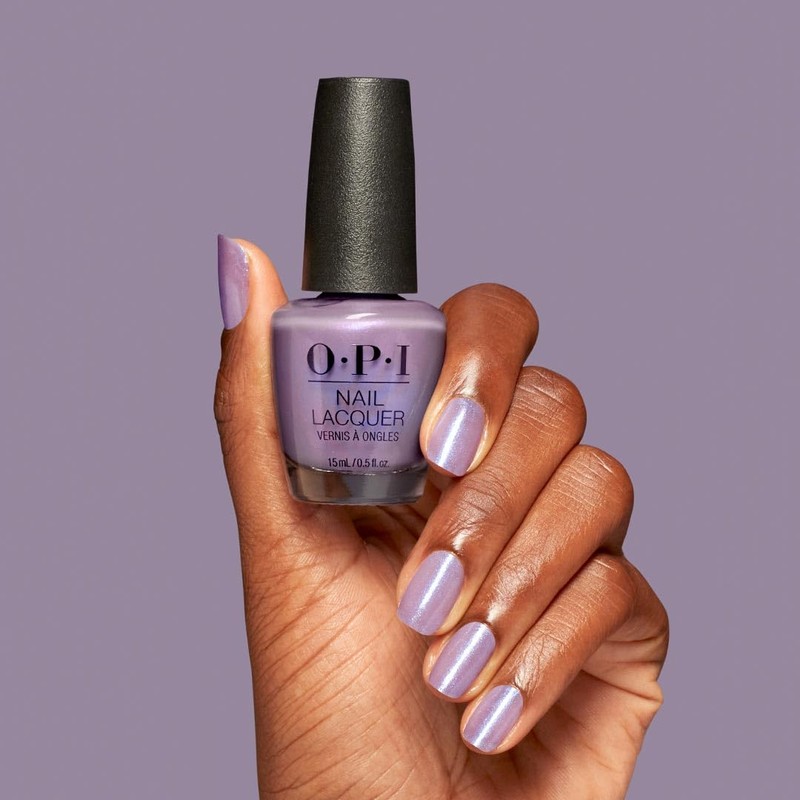 OPI Nail Lacquer Grape Escape | Sheer Pastel Purple Shimmer