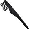 Kent Hair Brush Cleaning Tool and Hairbrush Cleaner Rake Tool for Brush Hair Remover, Hair Brush Cleaner, and Hair Brush Rake for Removing Hair and Dandruff from Brushes, Combs and Grooming Tools