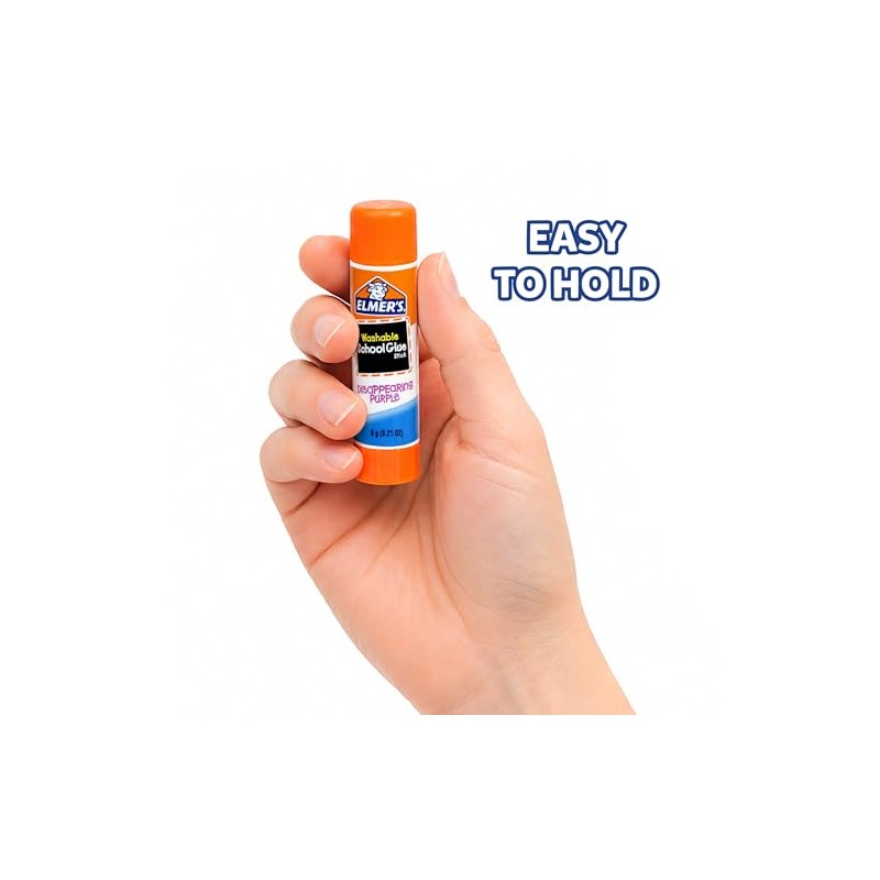 Elmer's Disappearing Purple School Glue Sticks, 0.24 Ounces Each, 30-Count