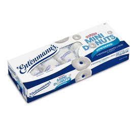 Entenmanns 🟡 New Exclusive Entenmann's Popettes Mini Soft Individually Donuts Powered 12oz