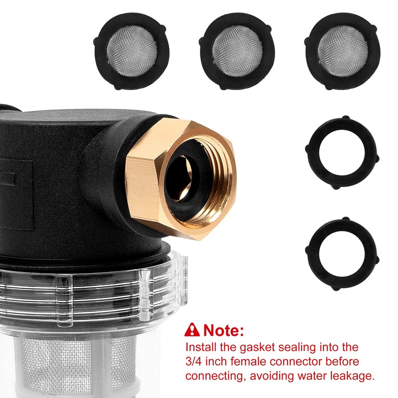 BEETRO Garden Hose Filter for Pressure Washer Inlet Water, Sediment