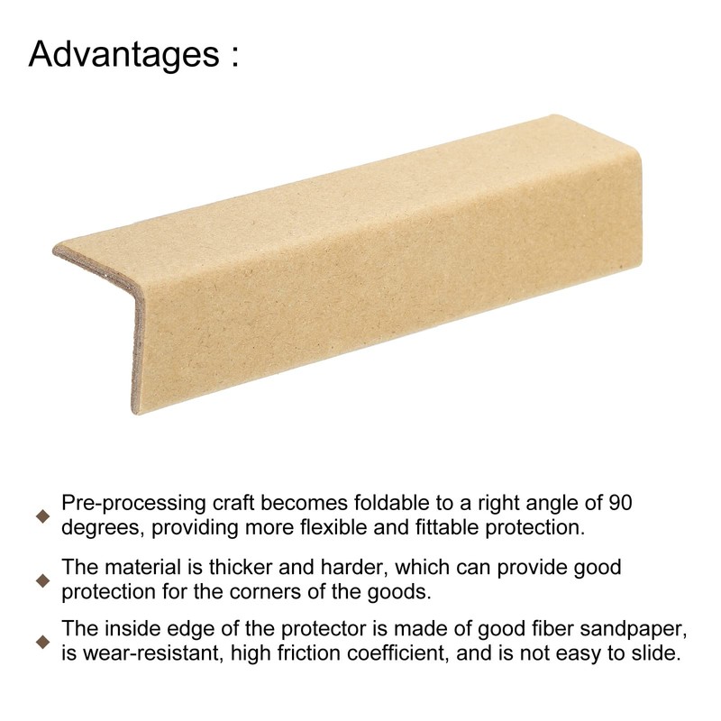 PATIKIL Adjustable Cardboard Corner Protector Package Frame Protectors L Shape