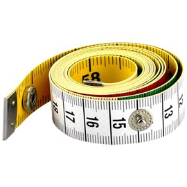 1 Pcs Measuring Tape Soft Tape Measure Dual Sided Body Measuring Ruler Sewing Cloth Fabric Tape Tailor Tape Measure Dressmaking for Family Measure Chest/Waist Circumference, 60inch/150cm