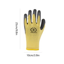 MaoNativey Electrician Gloves, 400 V High Voltage Resistant Gloves, Insulated Electrician Gloves, Flame Retardant Work Gloves with Non-Slip Rubber Texture
