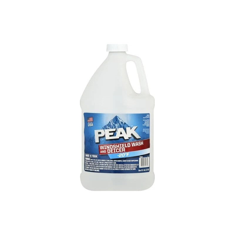 Peak Windshield Washer Fluid 128 Fl Oz All Season Cleaning