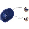Eye Drop Guide, Reusable Portable Scientific Eye Drop Guide Tool,