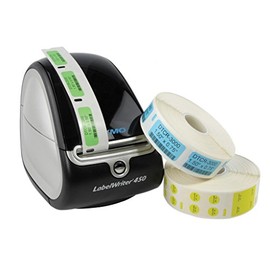 Diversified Biotech DTCR-3000-G Direct Thermal Cryo-Tags Label, 0.75" Width, 1.50" Length, Green (Pack of 750)