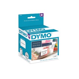 DYMO 30324 LabelWriter Diskette Labels, 2 3/4 x 2 1/8, White, 320 Labels/Roll
