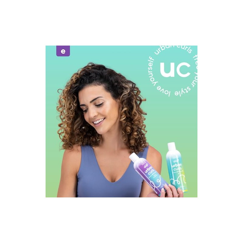 Urban Curls Gel 960 Definir Rizos Fijación Natural Frizz Hidratación