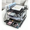 5-Tier Paper Letter Organizer with File Holder, Desk Organizer with
