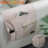 GeKLok Non-Slip Bedside Storage Bag Sofa Chair Armrest Space Saving