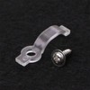 100-Pack LED Strip Mounting Clips - Secure & Easy Installation
