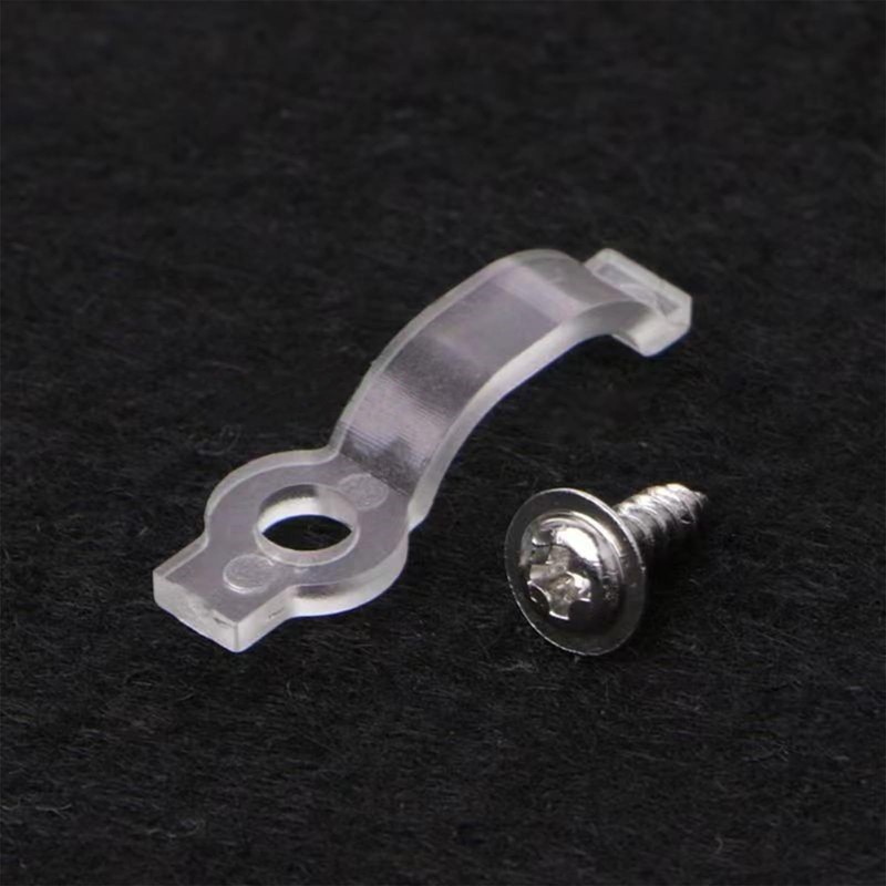 100-Pack LED Strip Mounting Clips - Secure & Easy Installation