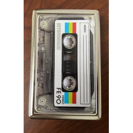 Sweet Cig Case With Classic Retro Cassette Artwork Holds Kings & 100's