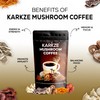 KARKZE Instant Mushroom Coffee Powder –6 Super Mushrooms with Lions