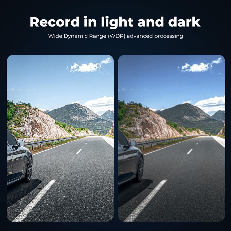 Manan Dash Camera Front and Rear,4K(3840 x 2160),WiFi Car Dashcam