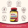 Doctor's Recipes Iron Supplement, Iron Bisglycinate with Vitamin C, B6,