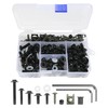 Flaconi 177PCS Motorcycle Fairing Screw Kit,Fairing Bolt Kit,Motorcycle Fairing Bolt