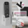 Mobilefox Remote Control Holder Wall Mount Suitable for Universal TV