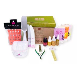 Nail Factory Kit Manicura Y Pedicura, Nail Factory
