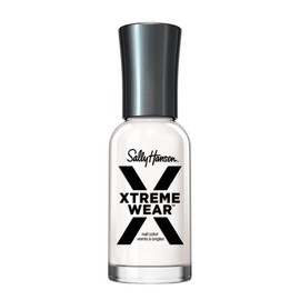 Sally Hansen Xtreme Wear, White On, Long Lasting, Chip Resistant, Semi Opaque, Shiny White Nail Polish