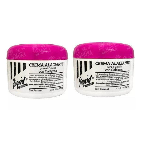 Ingrid 2 Cremas Alaciado Permanente Ingrid Formula Proecional