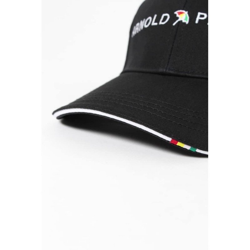 Arnold Palmer APCP-16H WH F Men's Golf Cap, Uni Front