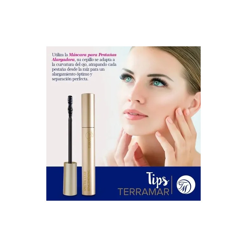 Terramar Mascara De Pestañas Alargadora Spectacular Lengthin