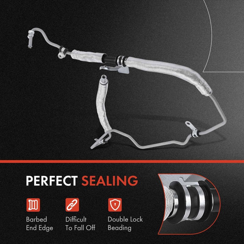 A-Premium Power Steering Pressure Hose Line Assembly Compatible with Volvo