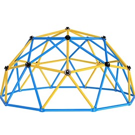Zupapa Outdoor Climbing Dome, with 750LBS Weight Capability, 3D Assembly Video Dome Climber (Blue)