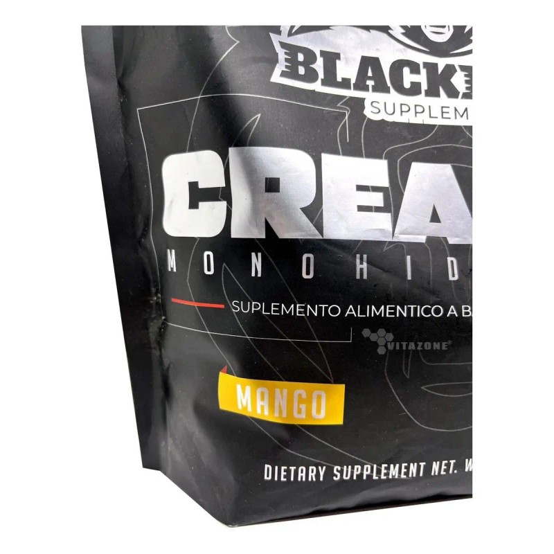 Suplemento Polvo Black Bear Creatina Monohidratada Sabor Mango 750g